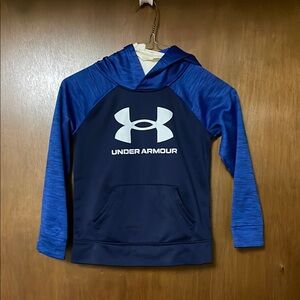 Under Armour Blue Sweatshirt Moisture-Wicking Performance